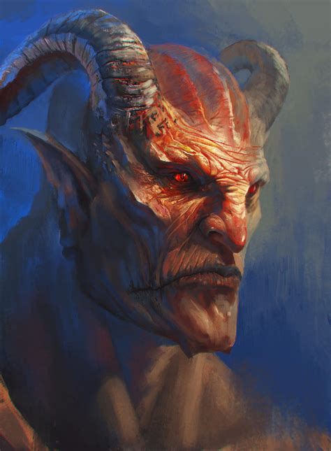 demon face by GeorgeVostrikov on DeviantArt