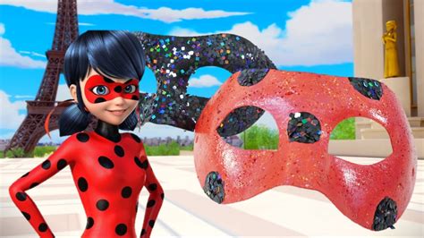 EASY DIY Miraculous Ladybug Mask Dress-up Cosplay - YouTube