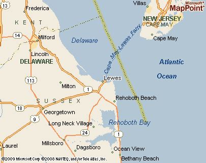 Where is Lewes, Delaware? see area map & more