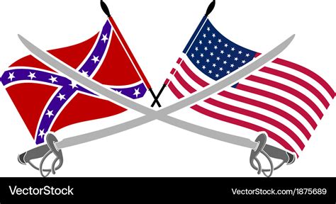 American civil war Royalty Free Vector Image - VectorStock