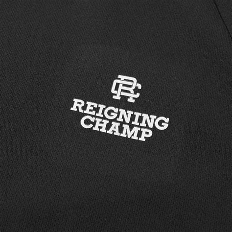 Reigning Champ Rugby Jersey Black & White | END. (Global)