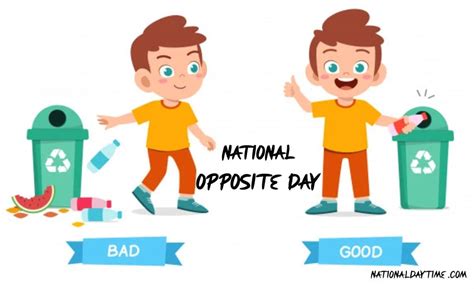 National Opposite Day 2023: When & How to Celebrate? - Nationaldaytime.com