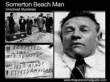 Somerton Beach Man - The Paranormal Guide