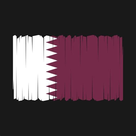 Qatar Flag Vector 21651277 Vector Art at Vecteezy