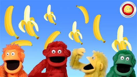 Banana Song COMPILATION | Puppets For Kids | Learning Videos for Children - YouTube