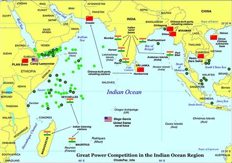 Indian Ocean Naval Bases | Sanya, Submarine, Visakhapatnam