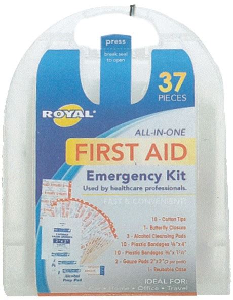 First Aid Kit Bandages (Royal) Dental Product | Pearson Dental