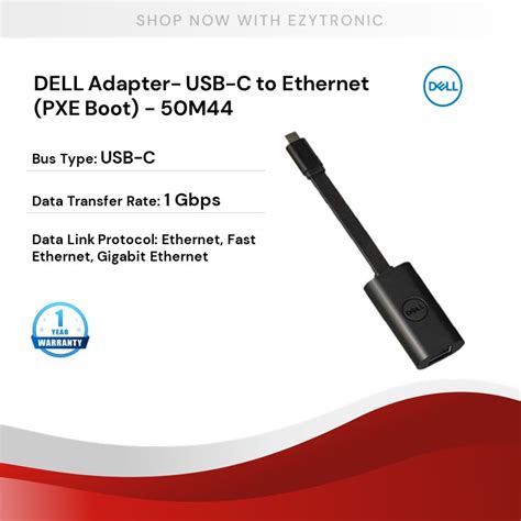 Dell Adapter- USB-C to Ethernet (PXE Boot) | Shopee Malaysia