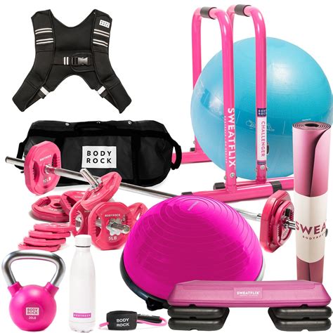 The BodyRock Complete Home Gym Bundle | No equipment workout, At home gym, Gym essentials