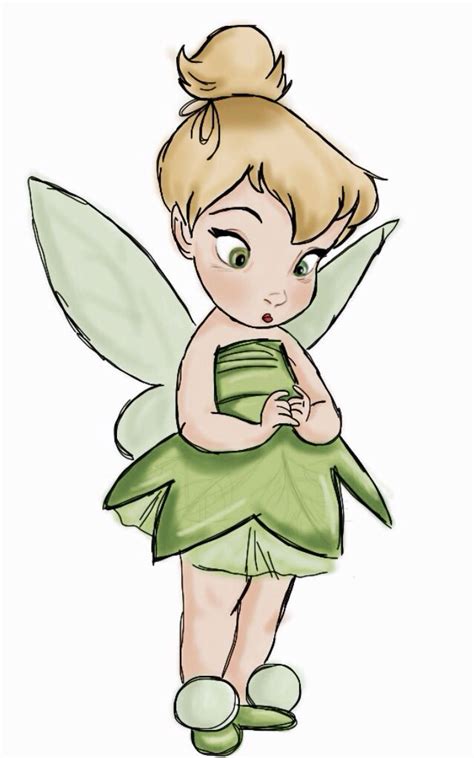 Baby Tink | Dibujos, Dibujos de personajes de disney, Dibujos bonitos