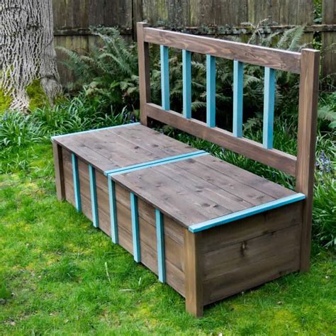 DIY Storage Bench {IGBuilders Challenge} - The Handyman's Daughter