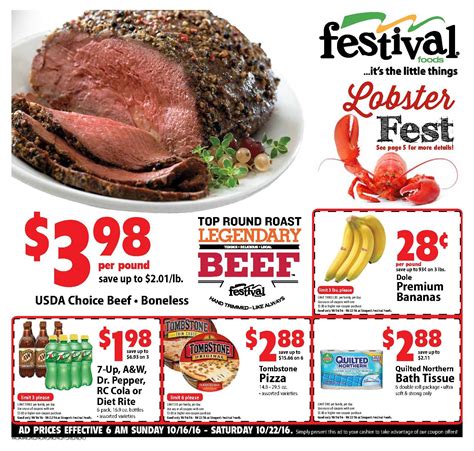 Festival Foods Weekly Ad - http://www.myweeklyads.net/ Lobster Fest ...