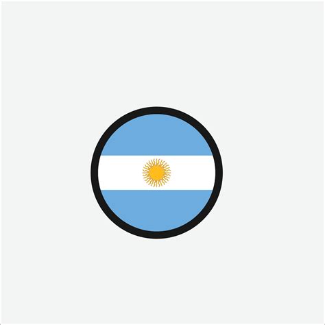 Argentina flag icon vector illustration 32406485 Vector Art at Vecteezy