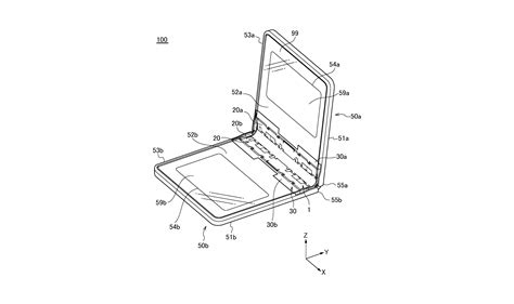 Huawei patents a complex hinge design for crease-free foldable ...