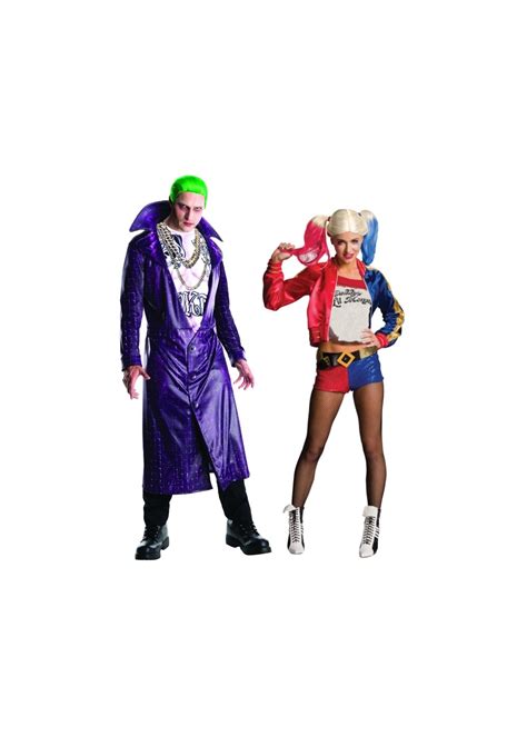 Suicide Squad Joker and Harley Quinn Couples Costume - Couples Costume