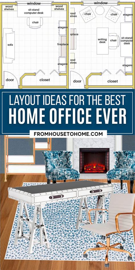 Home Office Layout Ideas - From House To Home