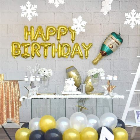 Gold Birthday Decorations Cashback Rebates - RebateKey