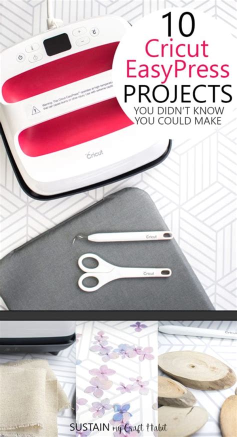 10 Projects You Didn’t Know You Could Make with a Cricut EasyPress – Sustain My Craft Habit