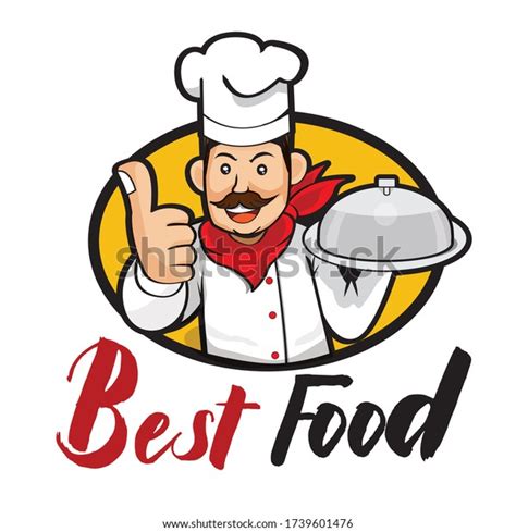 Logo del chef para el restaurante: vector de stock (libre de regalías) 1739601476 | Shutterstock