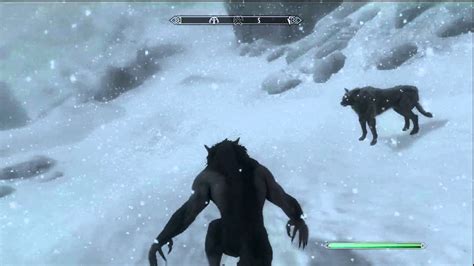 Skyrim: Transformation (Werewolf) - YouTube