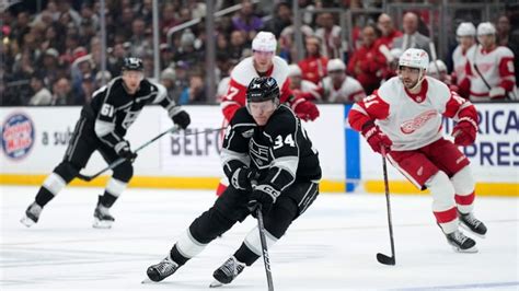 Fabbri scores twice, Red Wings defeat Kings 4-3 in shootout - Newsday