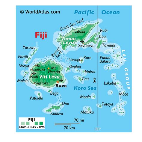 Fiji Maps & Facts - World Atlas