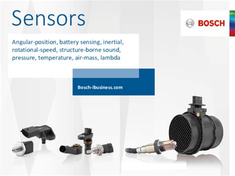 (PDF) Sensors bosch catalog | Gabriele Rebecchi - Academia.edu