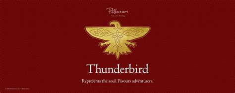 Thunderbird House♡♡♡♡ | Ilvermorny, Fantastic beasts, Pottermore