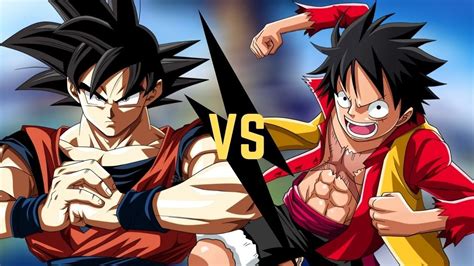 GOKU VS LUFFY ULTIMATE DEATH BATTLE!! - YouTube