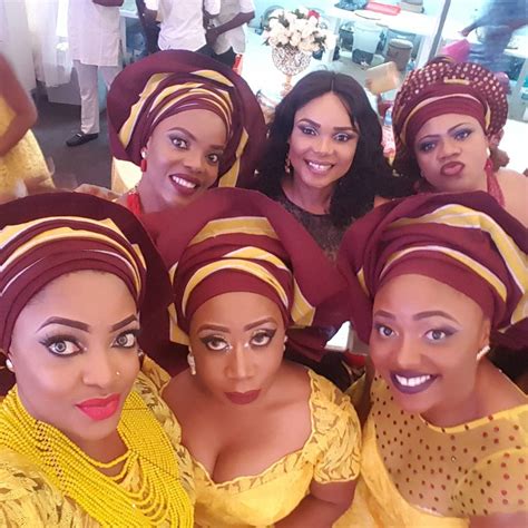 Nollywood Actresses In Heavy Makeup At Seun Akindele's Wedding; Nigerians React - Celebrities ...