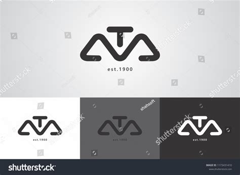 Ata Logo Design Template Stock Vector (Royalty Free) 1173431410 ...