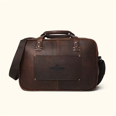 Buffalo Jackson Leather Pilot Bag | IUCN Water