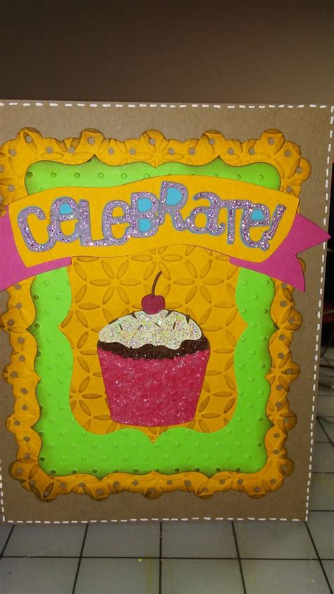 PAPER CRAFTS WITH THE PINK ARMADILLO: Celebrate Birthday Card