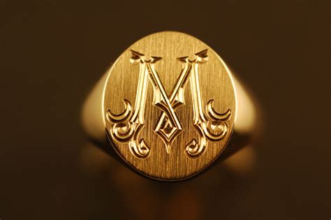 G.M. Bentley Designs, Fine Hand Engraving » Engraved Signet Rings