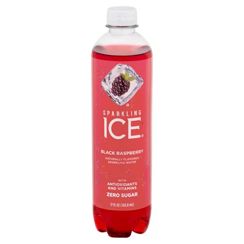 Sparkling Ice Black Raspberry Sparkling Water, 17 fl oz - Walmart.com - Walmart.com