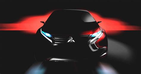 Mitsubishi Teases New Hybrid Crossover Set For Geneva - DriveLife