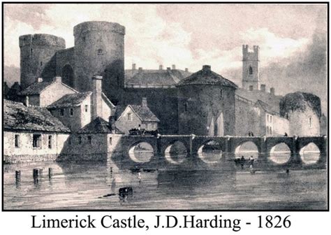 Images of Limerick Castle through the centuries