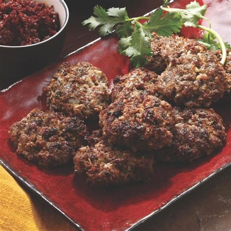 Moroccan "Kefta" Hamburgers | Recipe | Food, Food drink, Food processor ...