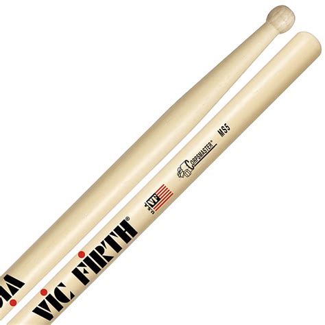 Vic Firth MS5 Corpsmaster Hickory Snare Drum Sticks | Reverb