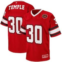 Temple Owls #30 Stadium Replica Football Jersey - Red - Unique College ...