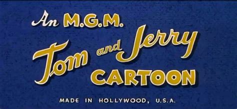 An MGM Tom and Jerry CARTOON | Tom and jerry cartoon, Tom and jerry, Mgm