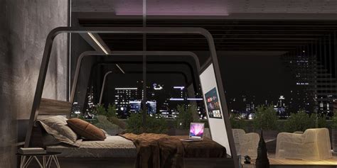 There’s A New Smart Bed With A 70-Inch TV Screen Attached To It