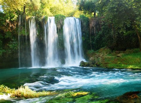 Duden Waterfall, Turkey jigsaw puzzle in Waterfalls puzzles on ...