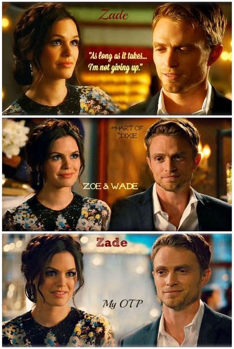 Hart of Dixie - Wade & Zoe #3.22 #Season3 #Zade | Hart of dixie wade, Hart of dixie, Zoe and wade