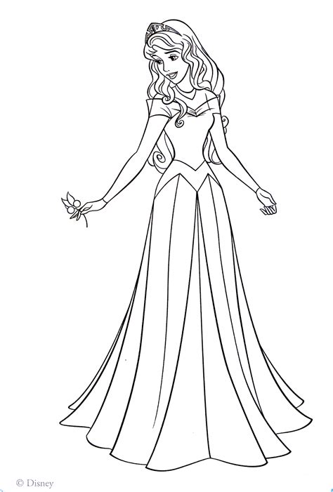 Disney Princess Coloring Pages – Printable Coloring Pages