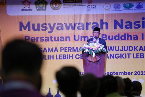 Pembukaan Musyawarah Nasional Permabudhi | Kementerian Koordinator Bidang Pembangunan Manusia ...