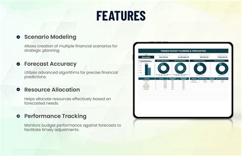 Finance Budget Planning & Forecasting Template in Excel, Google Sheets ...