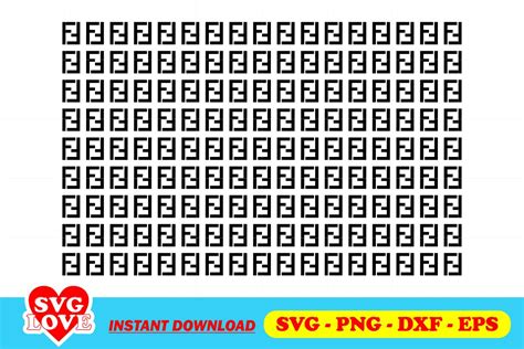 Fendi Logo Pattern SVG - Gravectory