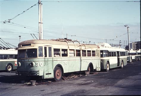 Weston Langford109494: Hay Street East Trolley Bus Depot Leyland Trolleybus No 30 nearest