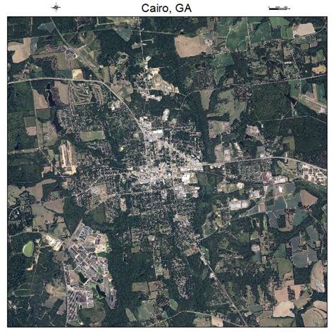 Aerial Photography Map of Cairo, GA Georgia